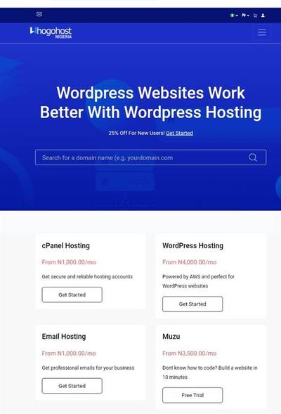 WordPress hosting