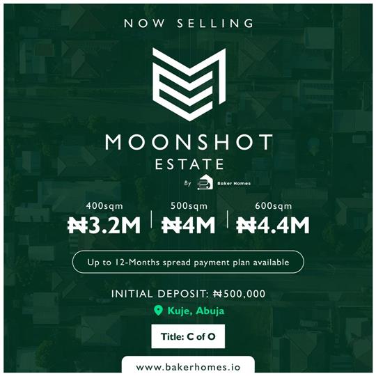 Moonshot Estate FCT, Abuja