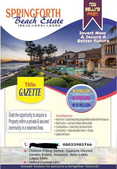 30 PLOTS @ Coastal Road On Instalment