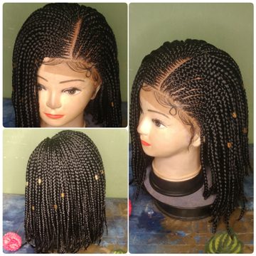 Mini Frontal Bob Braided Wig