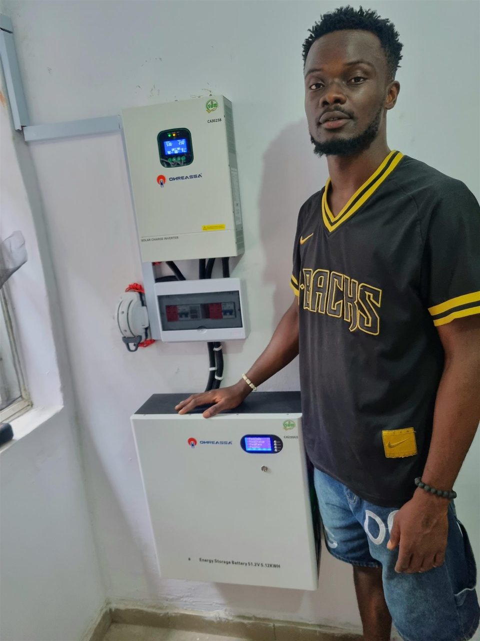 5kwh lithium battery setup