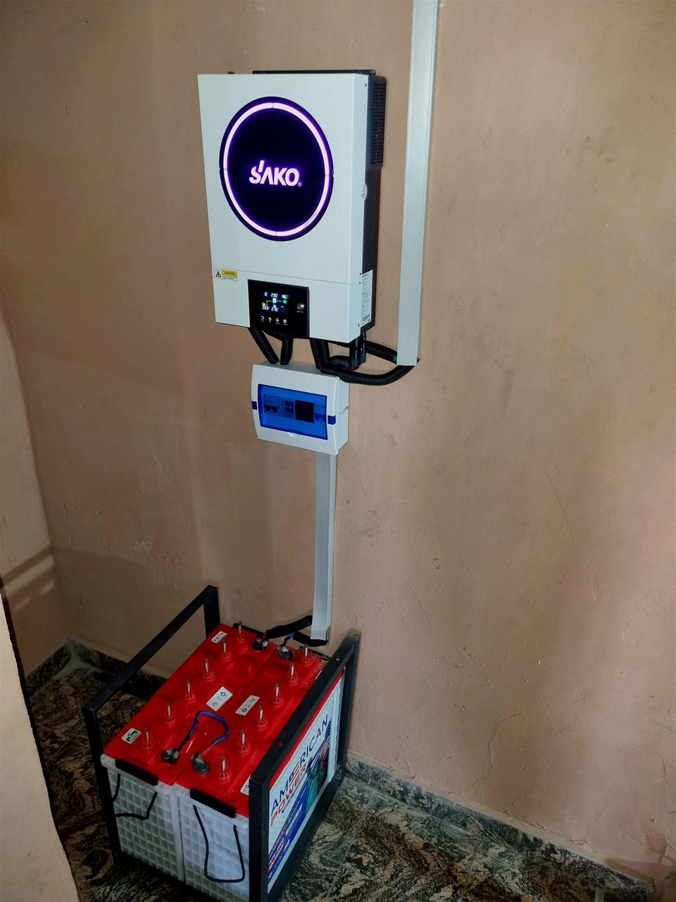 4.2kva hybrid inverter setup