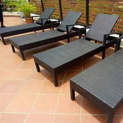 High grade pool side rattan