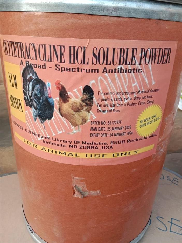 Oxytetracycline HCL Powder