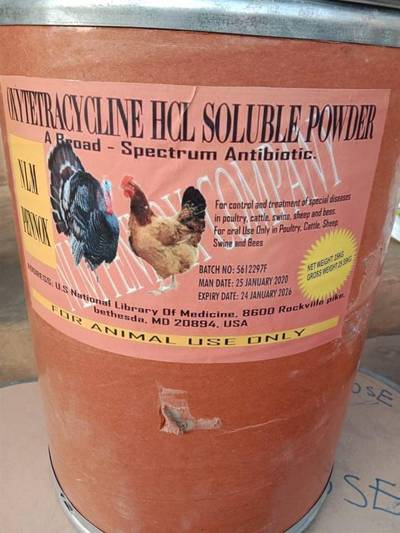 Oxytetracycline HCL Powder