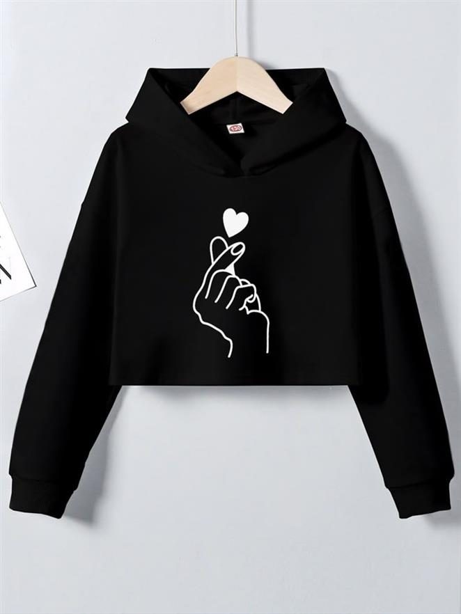 Crop sweatshirts and Hoodies