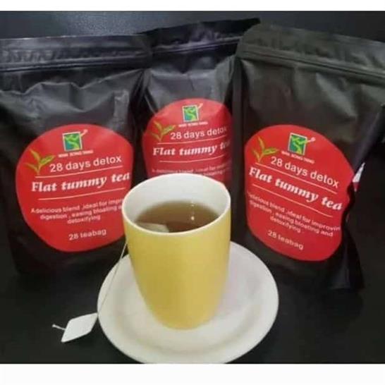 28 days flat tummy tea with moringa