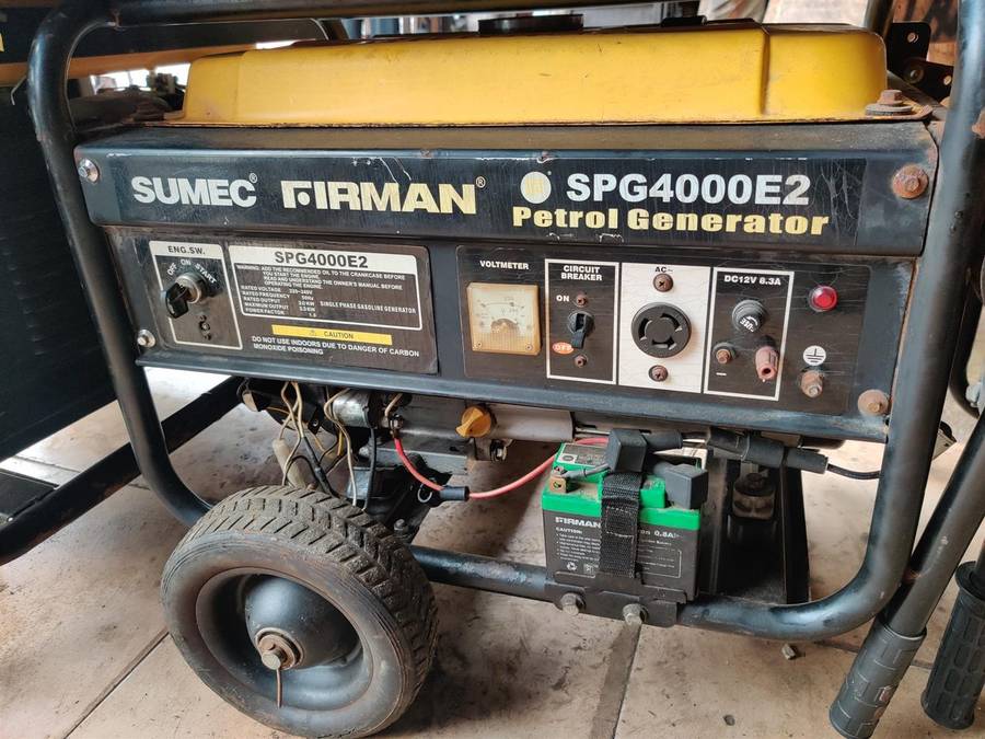 Used 3.5kva firman generator copper coil