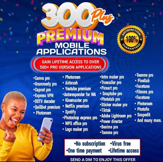 Access 300+ Premium Apps for just N1,000