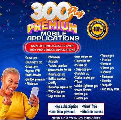 Access 300+ Premium Apps for just N1,000