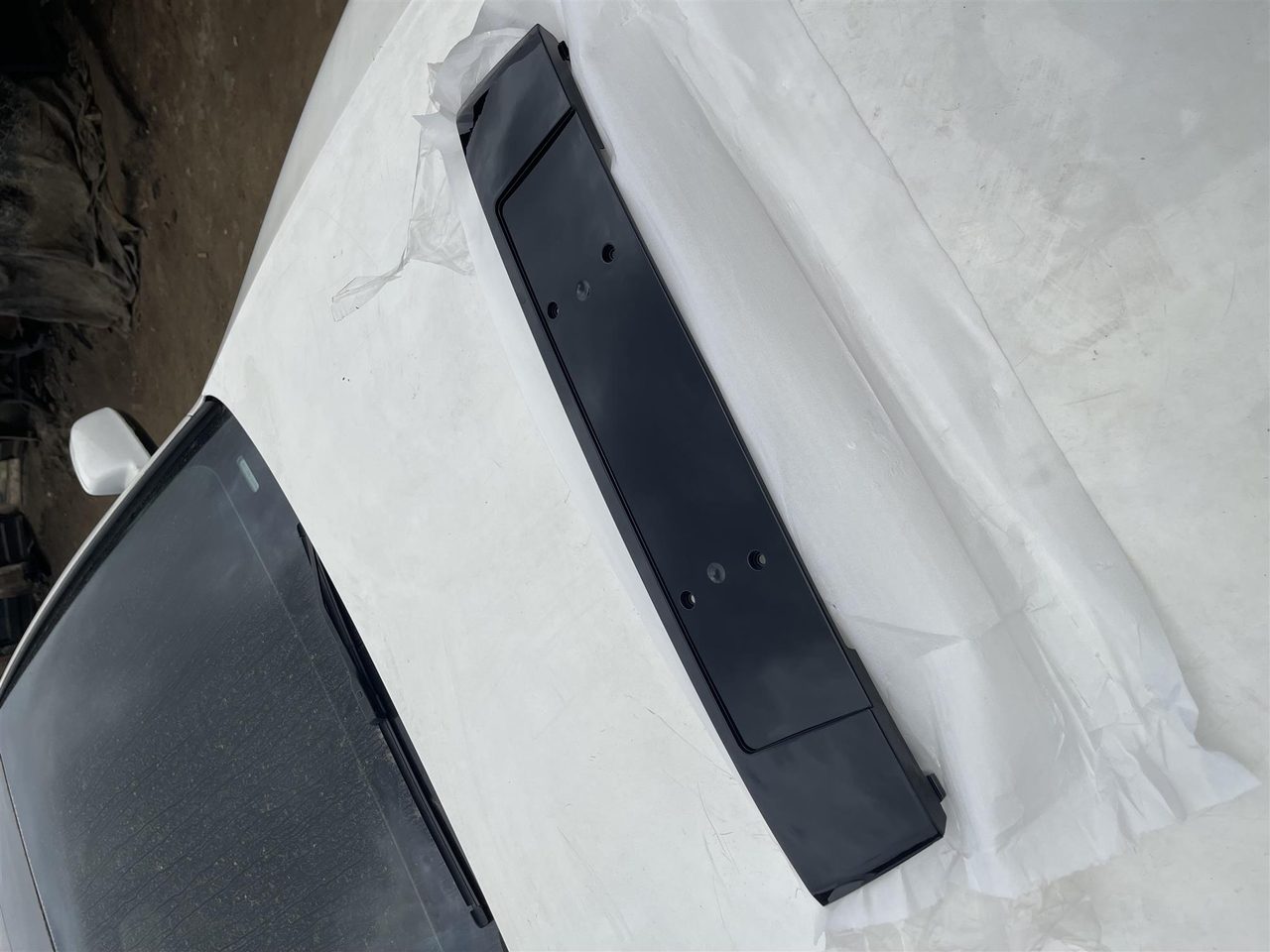 Plat number setting for Audi Q7