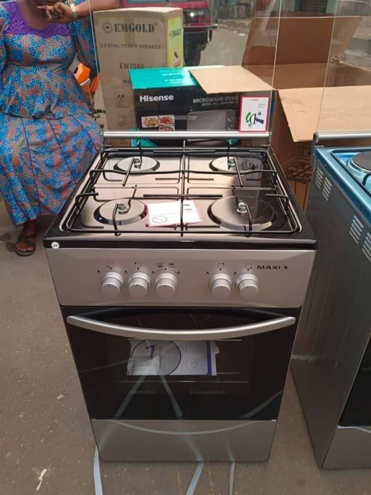 Standing gas with oven