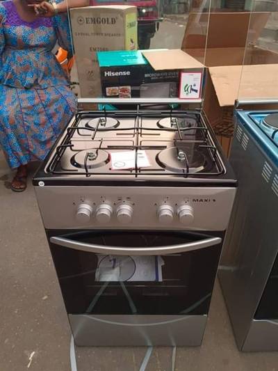 Standing gas with oven