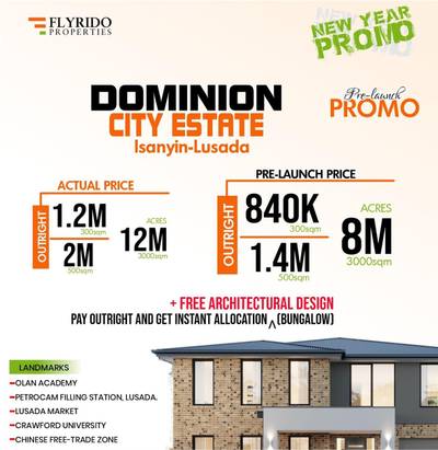 Dominion City Estate, Isiyin-Lusada