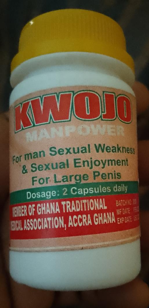 Kwojo Manpower Capsule for Sexual Enhanc