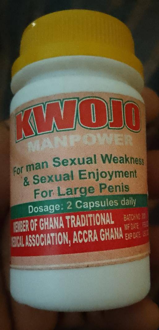 Kwojo Manpower Capsule for Sexual Enhanc