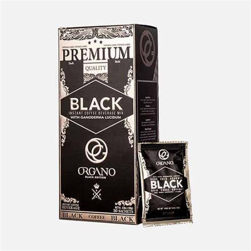 Organic black coffee