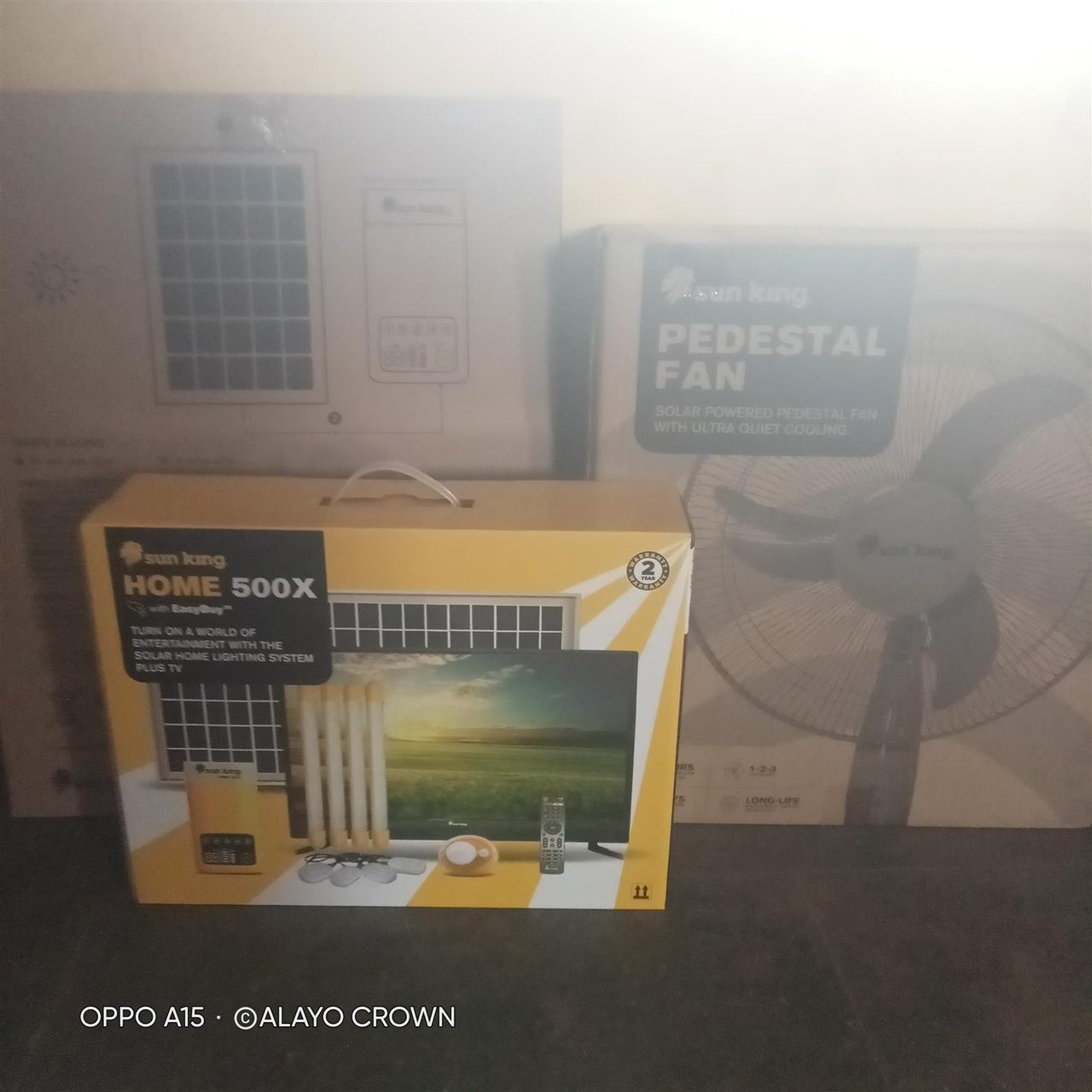 Sunking solar product
