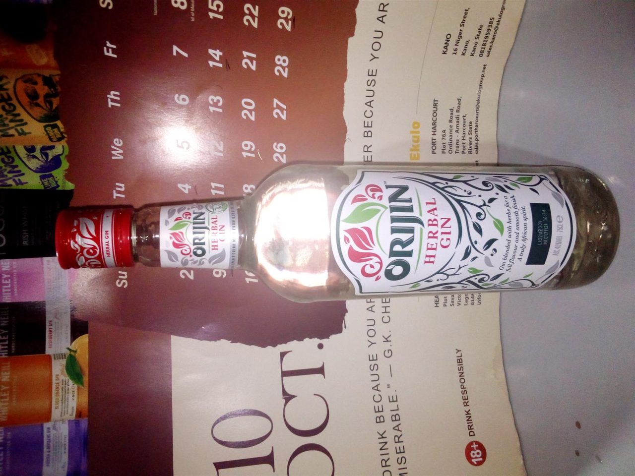 Origin Herbal Gin