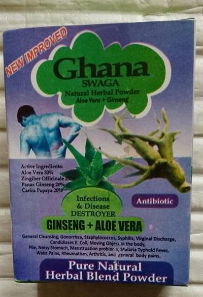 Ghana Swaga Herbal Powder for Infections