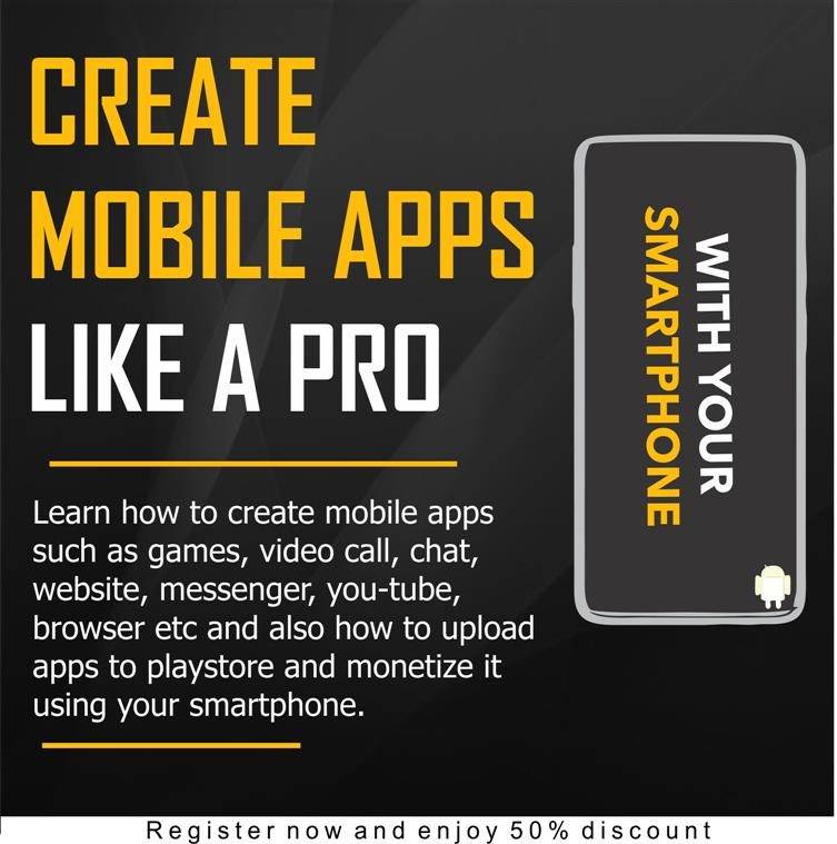 The Smartphone App Making Course