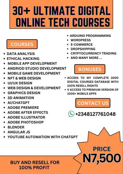 ULTIMATE DIGITAL ONLINE TECH COURSES