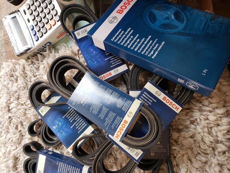Quality Bosch pk fan belts