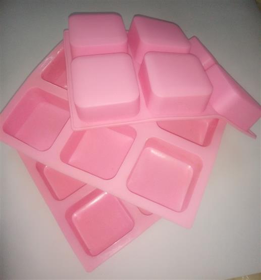 Silicone soap mould