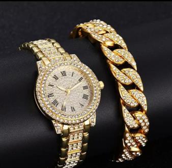 2 in 1 Wristwatch With Bracelet