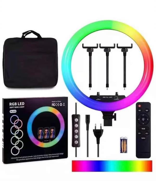 Ring light,cosmetics, makeupbox, perfume