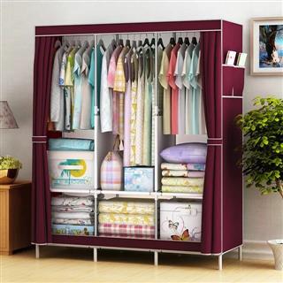 3 Column Collapsible Wardrobe
