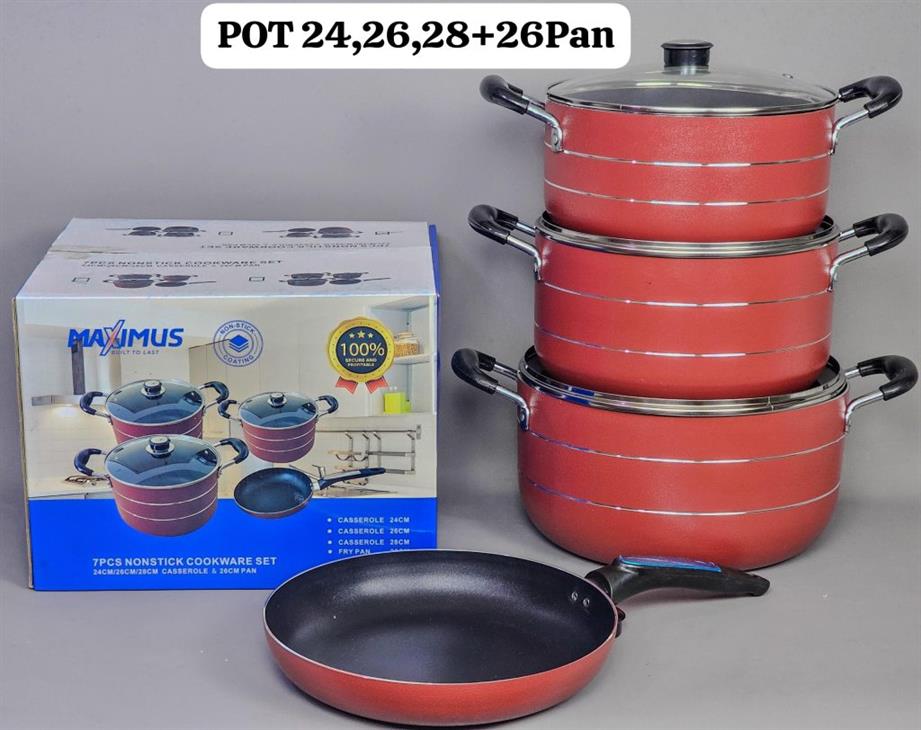 4pcs non stick pot