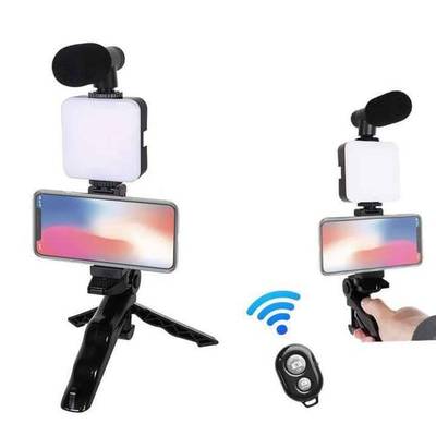 2 in 1 selfie ring light with tripod sta