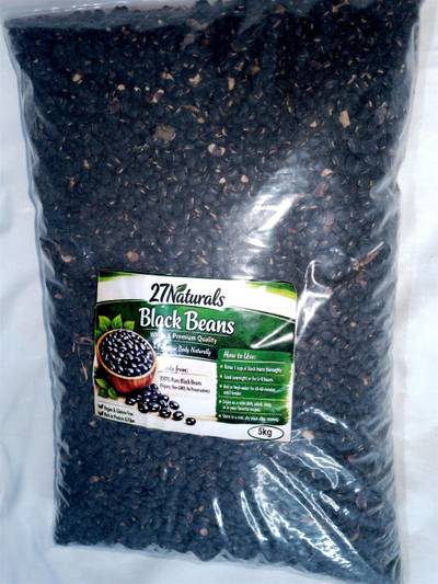 27Naturals Premium Black Beans – 5kg