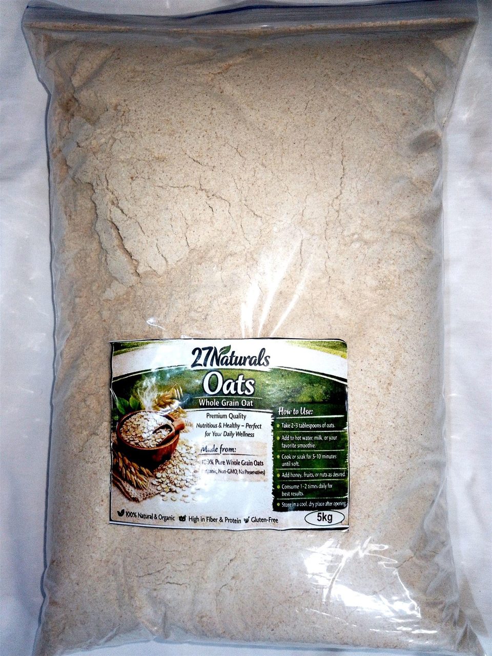 27Naturals Oat Powder – 5kg