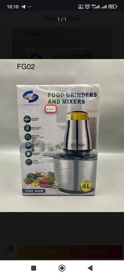 4 liters yam powder