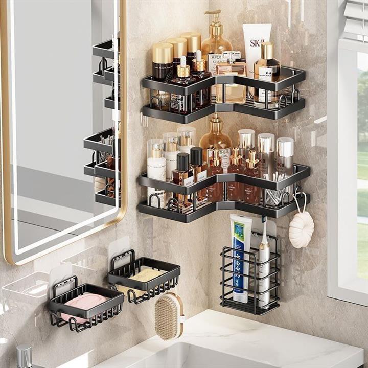 5pcs caddy Shower Bathroom Corner Set