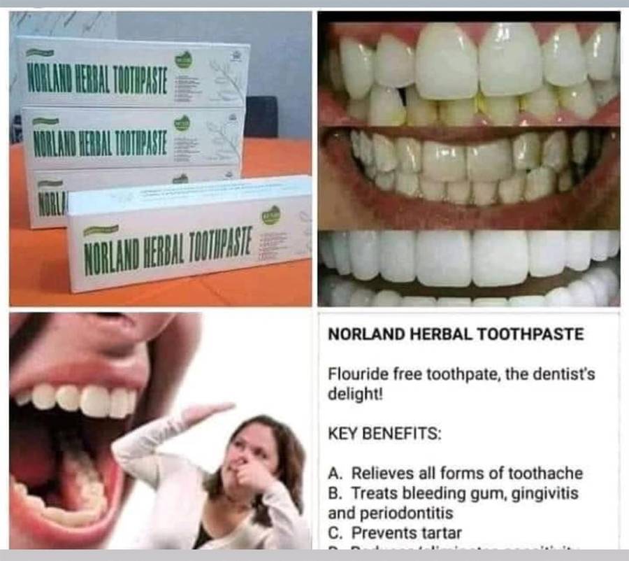 Herbal cavity protection toothpaste