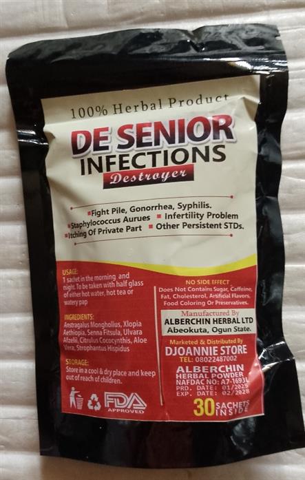 De Senior Infections Destroyer Powder Te