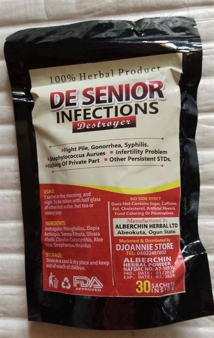 De Senior Infections Destroyer Powder Te
