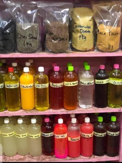 Raw organic materials
