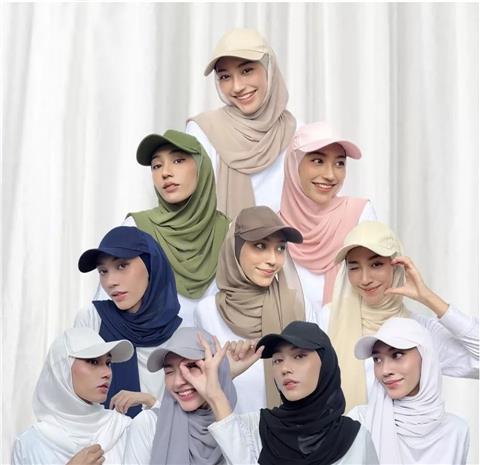 Facecap scarf