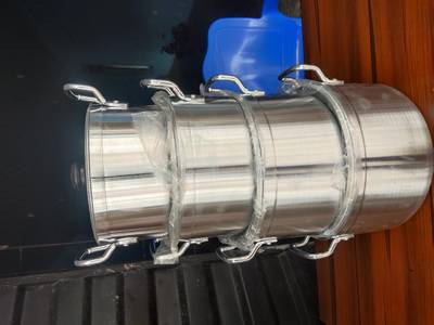4pcs aluminum stock pot