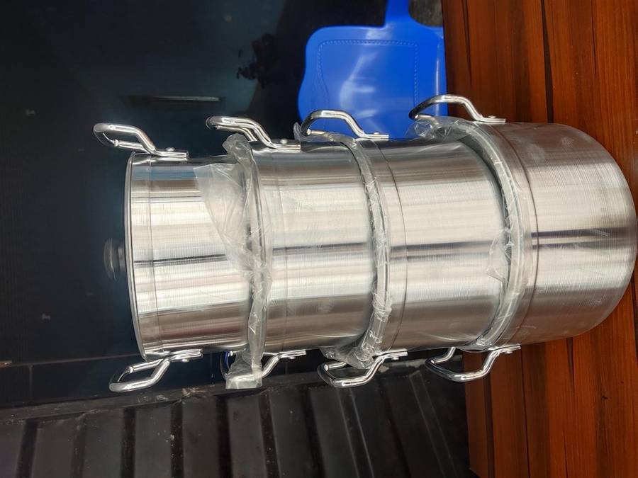 4pcs aluminum stock pot
