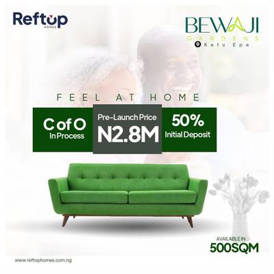 Bewaji Gardens City, Ketu Epe by REFTOP HOMES