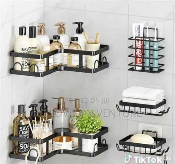 5 in 1 bathroom corner rack