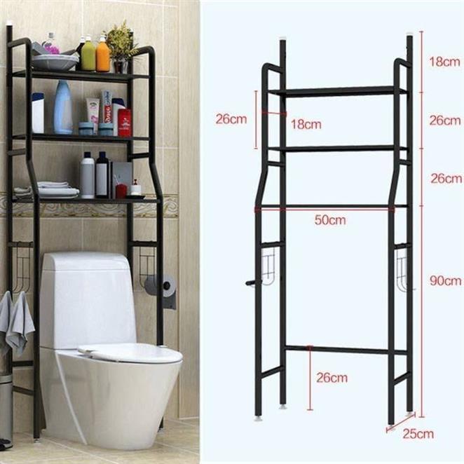 Toilet seat rack