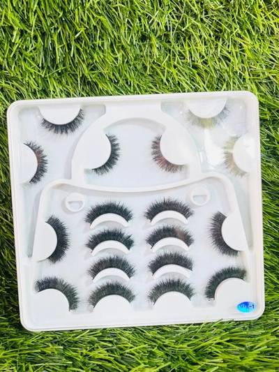 Human hair eye lashes