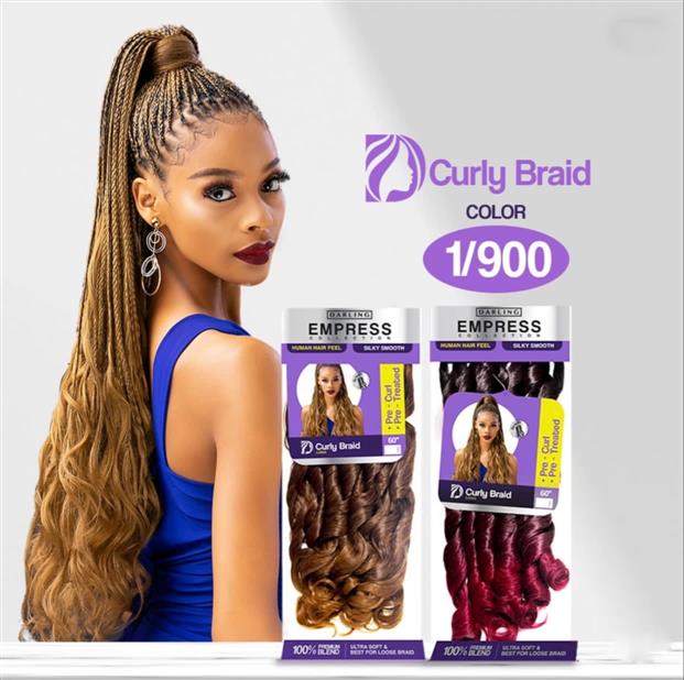 Darling loose braid curly hair extension