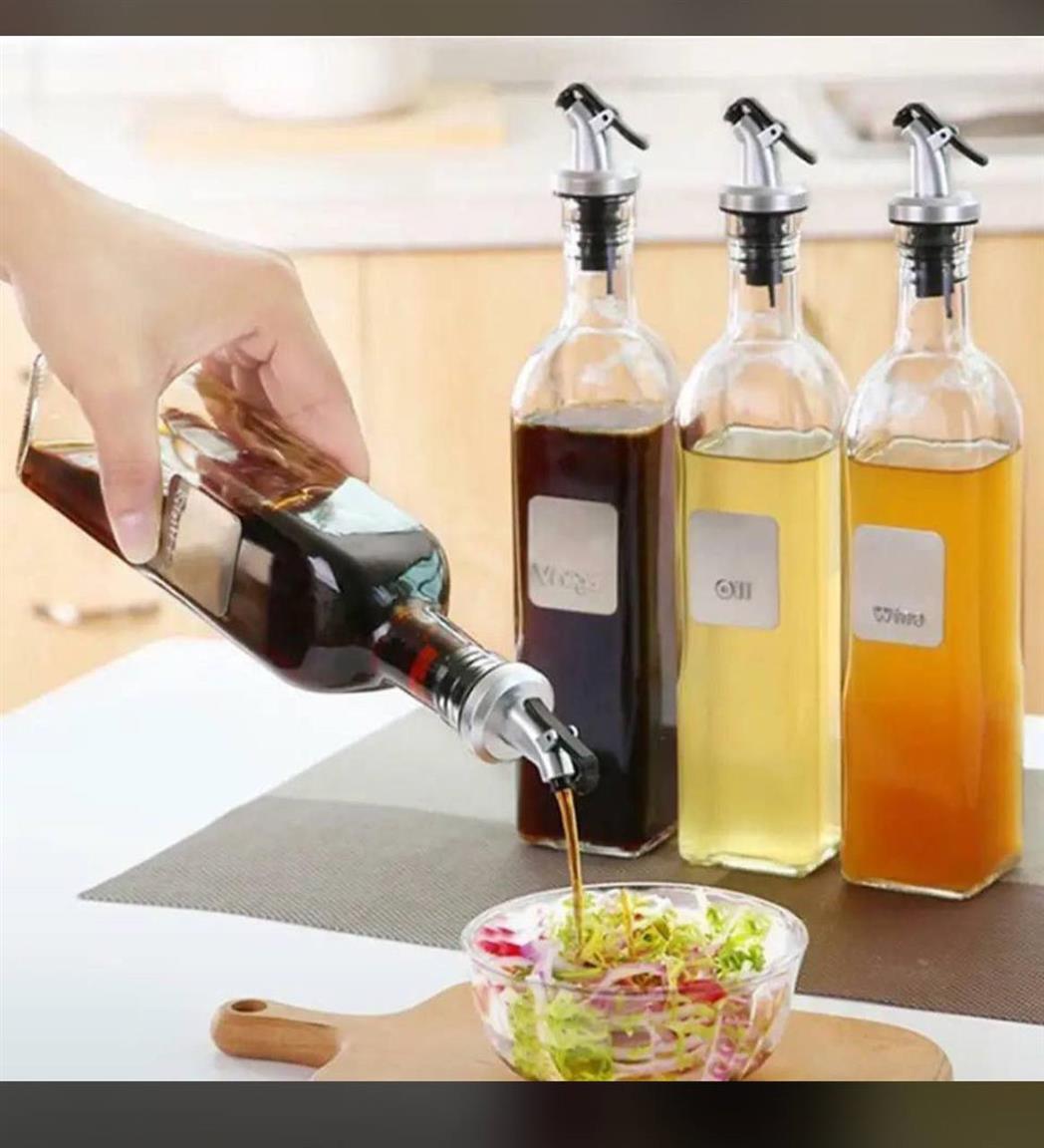 500ml oil bottle jar